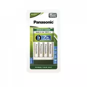 Panasonic BQ-CC17 + 4x AA 1900mAh