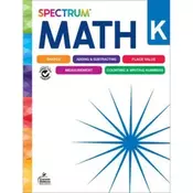 Spectrum Math Workbook Grade K