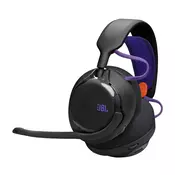 JBL Quantum 650 Slušalke z mikrofonom Brezžična Naglavni trak Igranje iger USB Tip-C Bluetooth Črna