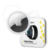 WOZINSKY Hibridno zaščitno steklo za Apple AirTag, črno