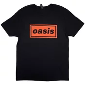 Oasis Majica Definitely Maybe AAA Pass Back Print Unisex Black XL