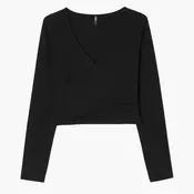 Cropp - Crna bluza - CRNO