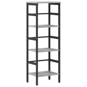 Vidaxl Knjižna polica Siva Sonoma 40 x 29,5 x 115 cm Konstruiran les