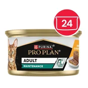 PRO PLAN Adult Maintenance pašteta za mačke piščanec 24 x 85 g