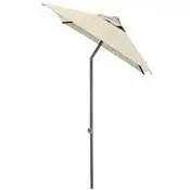 Kettler Easy Push suncobran, vodootporni, antracit/bež, 150×210 cm