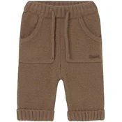 Mayoral Pletene hlače 2579 Rjava Regular Fit