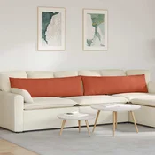 Jastucici za sofu 2 pcs Crvena narancasta 145 x 40 cm