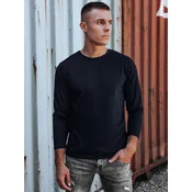 Črna majica z dolgimi rokavi