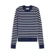 TOMMY HILFIGER Pulover  mornarska / bela