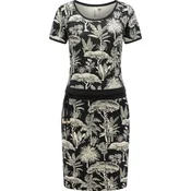 Ragwear Poletna obleka Baomi Tropic Youmodo kaki/črna