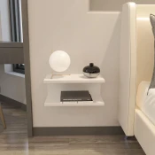 Hanah Home Nocni stocic Ramira, 45x19.6x23.8 cm, Beli