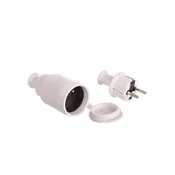 shumee Komplet stikal (vtičnica GN-H2 + vtič WT-40H) IP44 bela ZP-H2