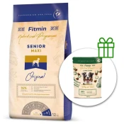 Fitmin MAXI Senior 12 kg + Fitmin Play&Train Lamb & Beef BREZPLAČNO