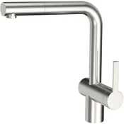 SOLIDO kuhinjska armatura CA1108IU, izvlečni izliv, tlačna, inox
