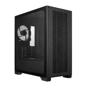 Ohišje Cooler Master Elite 301 Lite, mini-ITX, 1x 120mm ventilator, brez napajalnika, črno