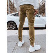 Camel Mens Denim Cargo Pants Dstreet