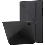 GS Ovitek za Samsung Galaxy Tab A9+, Origami, črn