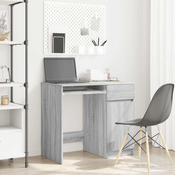 Stol Sivi Sonoma 86x49x76 cm Konstruirano drvo