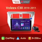 Junsun V1 Wireless Carplay 256GB 2Din Android Auto Car Radio For Great Wall Voleex C30 2010-2011 Multimedia Player GPS Autoradio