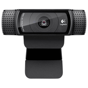 Logitech Hd Pro C920 mrežna kamera 3 MP 1920 x 1080 pikseli USB 2.0 Crno