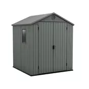Darwin 6x6 plastična vrtna hiša zelena