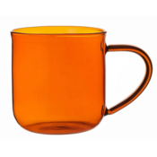 Glass skodelica EVA MINIMA Viva Scandinavia 0,4 l oranžna
