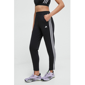 Hlace za trening adidas Performance Training Essentials boja: crna, s aplikacijom