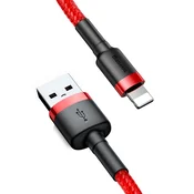 Punjac i podatkovni USB-A na Lightning kabel Baseus Cafule CALKLF-C09 - 480Mbps - 2m - red