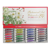 Set akvarelnih barv Botanical - Holbein/24 x 5 ml