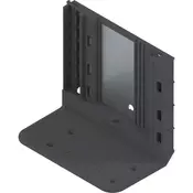 BLUM SERVO-DRIVE pritrdilni kotnik, 2-delni, 95x138, umetna masa, temno siva