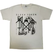 Sleep Token Majica Eyes Unisex Natural 2XL