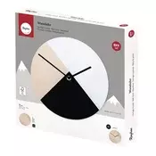 Rayher. Ustvarjalni set: Ura stenska, lesena, 25cm, + dodatki
