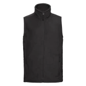 Mens fleece vest 100% polyester, non-pilling fleece 320g