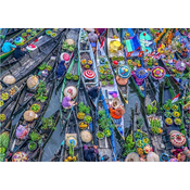 Magnolia - Puzzle Plavajoča tržnica  - 1 500 kosov