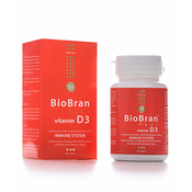 BIOBRAN BioBran s vitaminom D3, (5060023722018)