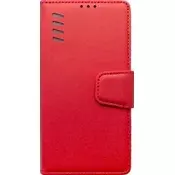 Knjižni etui za Samsung Galaxy S25+ rdeč (Daze)
