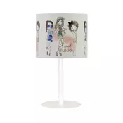 Decija stona lampa GIRLS VIBES 1xE27/60W/230V precnik 18 cm za devojcice