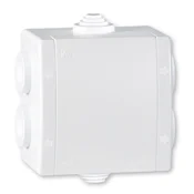 ALING-CONEL POWER Razvodna kutija sa 6 uvoda, 500 V, 80 x 80 mm, IP54, Bela