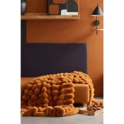 XXXL Krznena Odeja Blanket Moka Caramel