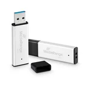 MediaRange MediaRange MR1901 USB 3.2 Gen 1 flash drive 64 GB, aluminijsko kucište, crno/srebrno