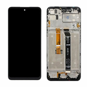 LCD zaslon za LG K42 - črn - OEM