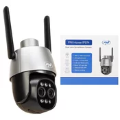 PNI House IP574 video nadzorna kamera z Wi-Fi, PTZ, dvojno lečo 4MP + 4MP, 10X optični zoom