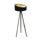 Stojeca lampa GALAXY 1xE27/60W/230V crna/wenge