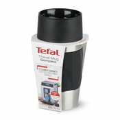 Tefal - Termo šalica 300 ml COMPACT MUG nehrđajući/crna