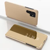 Etui ovitek s prednjim steklom za Samsung S25 Ultra, Gold
