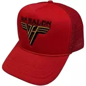 Van Halen Text & Yellow Logo Kapa Red & Black UNI