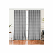 Bele/sive zavese v kompletu 2 ks 140x260 cm – Mila Home