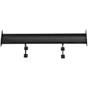 VEVOR Zadnji spojler GT stil nastavljivo prtljažno krilo 1106x23x28 cm črno