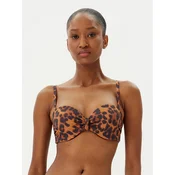 Chantelle Gornji del bikini Sauvage C17UNK Rjava