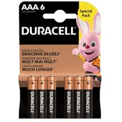 Duracell Baterije AAA/LR3, 6 kosov
